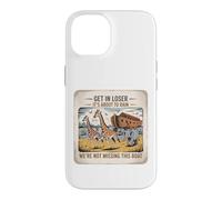 Custodia per iPhone 14 Fun Zoo Get In Loser Arc Adventure Lovers Famiglia