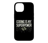 Custodia per iPhone 14 Funny Coding is My Superpower Coder Programmer