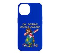 Custodia per iPhone 14 Funny Jesus Dab The Original Master Builder Christian Faith