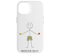 Custodia per iPhone 14 Funny Men Bocce Ball, Boy Bocci Gifts