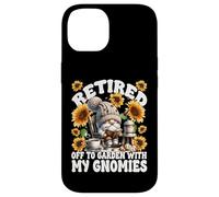 Custodia per iPhone 14 Funny Saying And Retirement Gnome Grandpa For Retired Dad