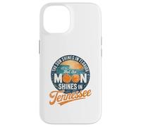 Custodia per iPhone 14 Funny Tennessee Moon Shines, Florida Sun Shines TN Humor