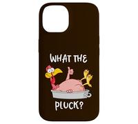 Custodia per iPhone 14 Funny Turkey What the Pluck Camicia del Ringraziamento Uomo Donna