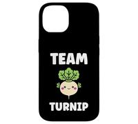 Custodia per iPhone 14 Funny vegetable Turnips food minimalist simple team Turnip
