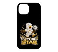 Custodia per iPhone 14 Future Soccer Star Eagle Kicking Football Design