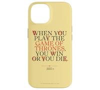 Custodia per iPhone 14 Game of Thrones When You Play