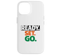 Custodia per iPhone 14 Gara Ready Go Marathon Go Time Get Moving Sprinter 10k 5k