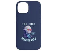 Custodia per iPhone 14 George Washington 4th July Too Cool for British Rule