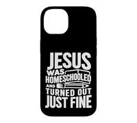 Custodia per iPhone 14 Gesù era homeschooled Christian Homeschool