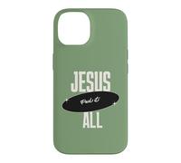 Custodia per iPhone 14 Gesù Paid It All For Me Christian Faith Message Inspiration