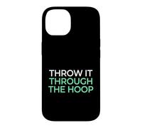 Custodia per iPhone 14 Gettalo attraverso il giocatore di basket del cerchio