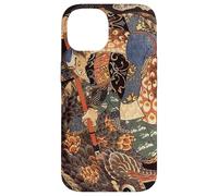 Custodia per iPhone 14 Giapponese Art Woodblock Miyamoto Musashi Samurai Giant Nue