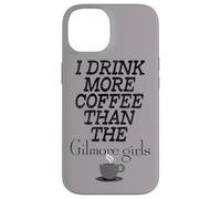 Custodia per iPhone 14 Gilmore Girls More Coffee
