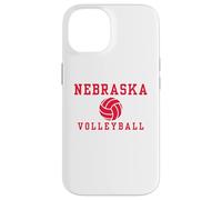Custodia per iPhone 14 Giocatore della squadra di pallavolo del Nebraska
