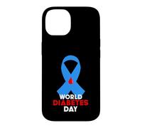 Custodia per iPhone 14 Giornata mondiale del diabete camicia - diabete camicia consapevolezza diabete