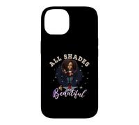 Custodia per iPhone 14 Girl Empowered Afro Black Queen African Women