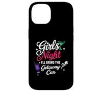 Custodia per iPhone 14 Girls Night I'll Bring the Car Weekend Getaways