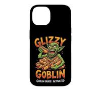 Custodia per iPhone 14 Glizzy Goblin Funny Hot Dog Meme Goblin Mode Activated