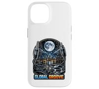 Custodia per iPhone 14 Global Groove DJ Paesaggio urbano