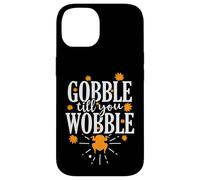 Custodia per iPhone 14 Gobble till you Wobble USA America Holiday