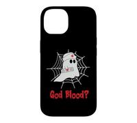 Custodia per iPhone 14 God Blood ? Ghost Nurse Funny Halloween Costume