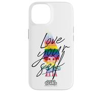 Custodia per iPhone 14 Good Luck Trolls Love Your Self Rainbow