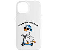 Custodia per iPhone 14 Goose Meme Bambini Ragazzi Bambini Bambini Uomini Papà su un Goose Chase
