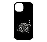 Custodia per iPhone 14 Goth Grunge Y2K Rose Planet Cosmic Gothic Space Art