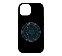 Custodia per iPhone 14 Grafico stellare della costellazione dei Gemelli della pioggia meteorica delle Geminidi