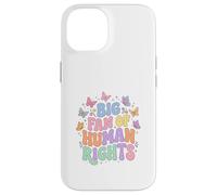 Custodia per iPhone 14 Grande fan dell'empowerment dei diritti umani