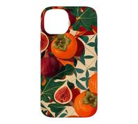 Custodia per iPhone 14 Grappolo di frutteto di fichi e cachi