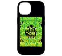 Custodia per iPhone 14 Green Lantern Oath Black