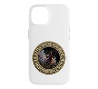 Custodia per iPhone 14 Guarda dove cammini i miei antenati camminano con me