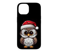 Custodia per iPhone 14 Gufi Natale