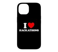 Custodia per iPhone 14 Hackathon Amore Divertente Hack Con Evento Codice Hacking Concorso Fan