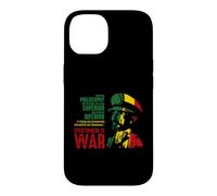 Custodia per iPhone 14 Haile Selassie War Discorsi Lion de Juda Jah Bless Rasta