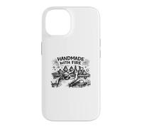 Custodia per iPhone 14 Handmade with Fire soffiatore di vetro soffiato in vetro