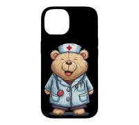 Custodia per iPhone 14 Happy Doc Teddy Bear - Costume grafico
