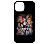 Custodia per iPhone 14 Harley Quinn and Bad Girls