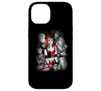 Custodia per iPhone 14 Harley Quinn Bad Gals Black & White
