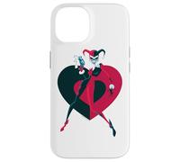 Custodia per iPhone 14 Harley Quinn Heart