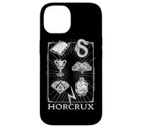 Custodia per iPhone 14 Harry Potter Horcrux Symbols