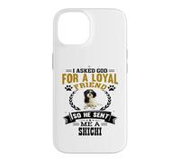 Custodia per iPhone 14 Ho chiesto a Dio un amico fedele ShiChi Dog Pet Design