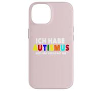 Custodia per iPhone 14 Ho l'autismo Bitte habe Geduld mit mir