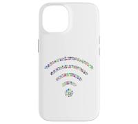 Custodia per iPhone 14 Hot Spot - Wifi gratuito - La casa è dove si collega il Wifi