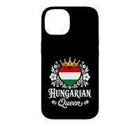 Custodia per iPhone 14 Hungarian Queen Hungary Flag Proud Hungarian Woman