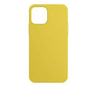 Custodia per iPhone 14 Hybrid Semirigida Sottile Leggera Morbida Interna Moxie giallo - Nouvo