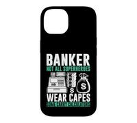 Custodia per iPhone 14 I banchieri non tutti i supereroi indossano Capes Banker