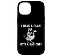 Custodia per iPhone 14 I Have A Plan Its A Bad One Sarcastico Humor Planner Leader