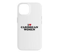 Custodia per iPhone 14 I Love Caribbean Women